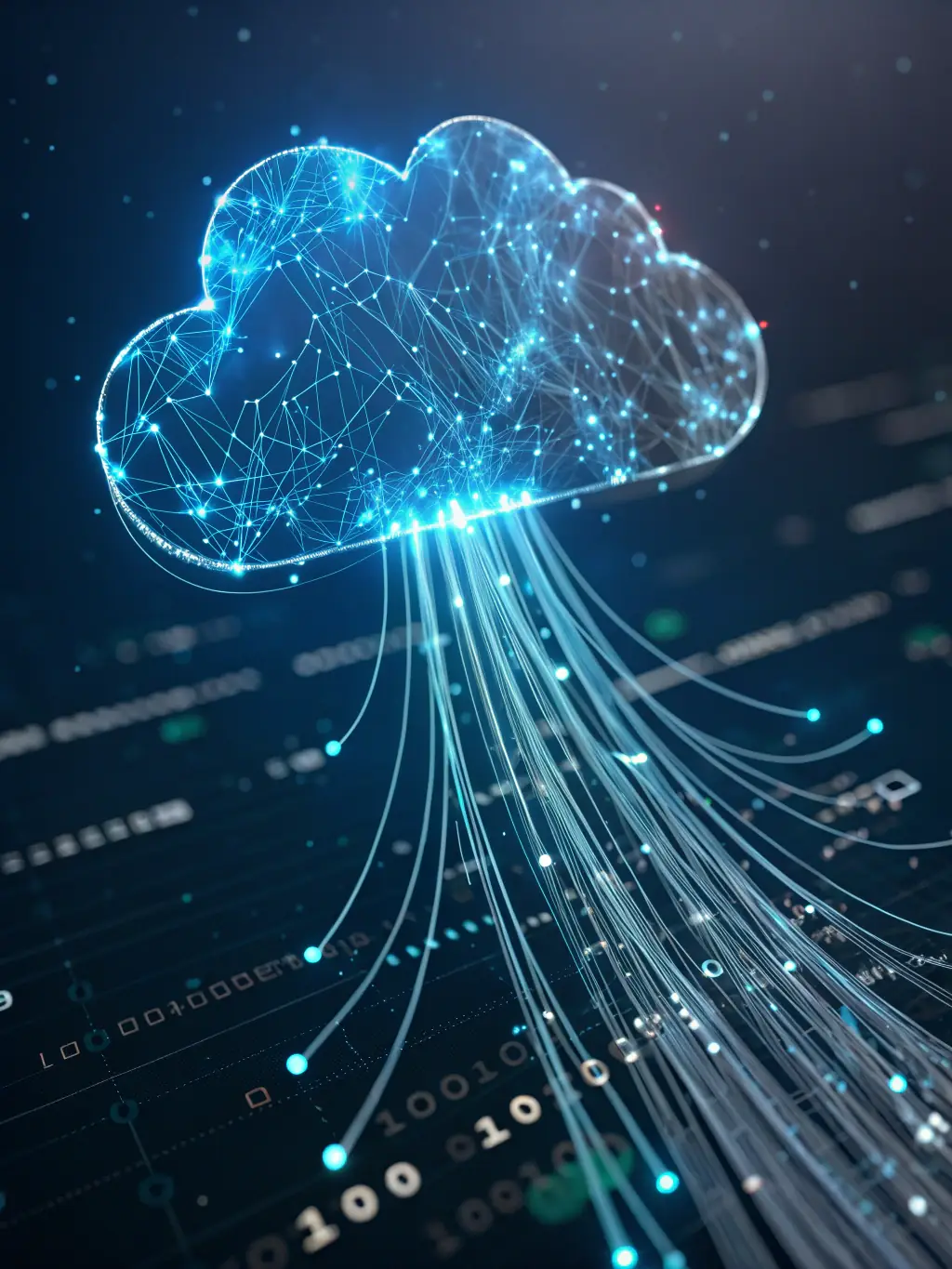 A visually appealing image depicting the Azure cloud platform interface, showcasing its scalability and integration capabilities for Nexaops's cloud solutions.