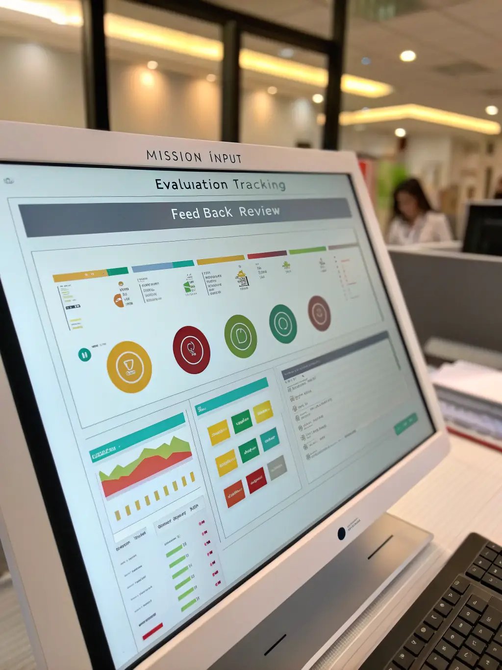 A clean and modern application interface design, highlighting the user-friendly and visually appealing aspects of Nexaops's frontend development capabilities.