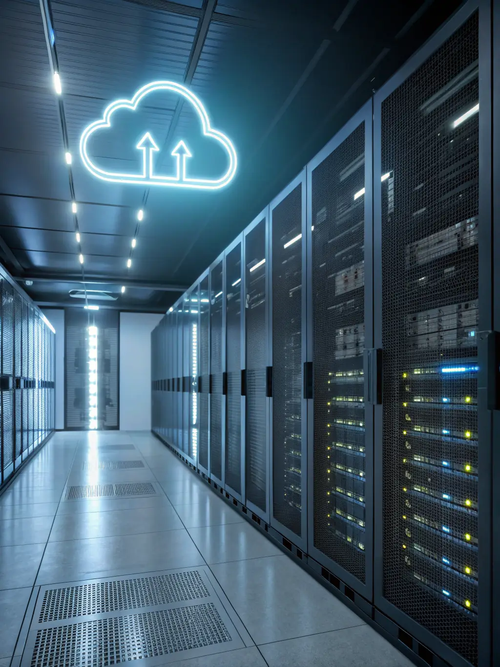 A clear image showcasing the IBM Cloud platform, focusing on its security features and enterprise-grade solutions provided by Nexaops.